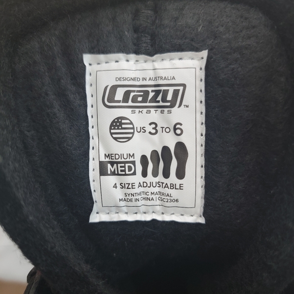 Inline roller skates Crazy Skates Havoc, size M (3-6) - Picture 10 of 15